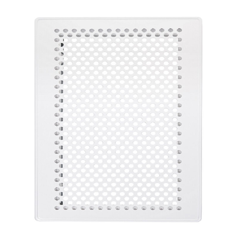 Kratka wentylacyjna TREND 220x220 mm biała bez żaluzji