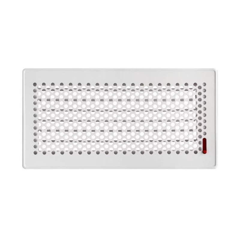 Kratka wentylacyjna TREND 240x170 mm biała z żaluzją ruchomą