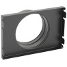Kaseta dolotowa do kratki kominkowej Ventlab 450x220 mm czarna pod Spiro - różne średnice