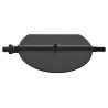 Zestaw naprawczy szybra kominowego SZK-SET 130 mm czarny – pręt fi 10 mm, kwadrat 8x8 mm, przepustnica kominowa.2 mm