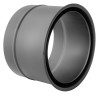 wkładka dwuścienna do komina DN 120 mm czarna DC01 senotherm