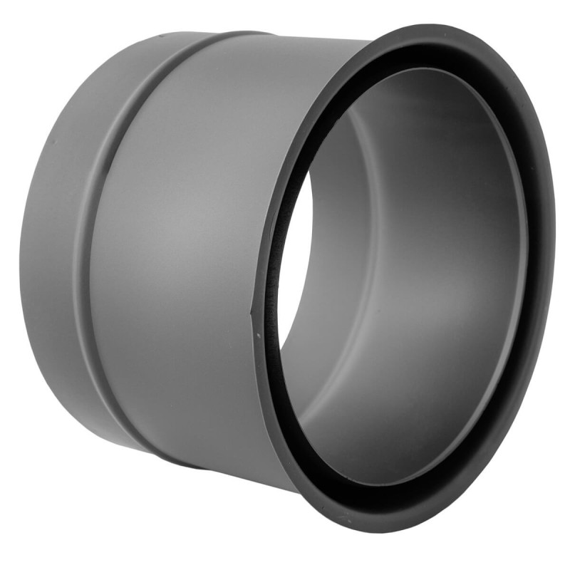 wkładka dwuścienna do komina DN 180 mm czarna DC01 senotherm