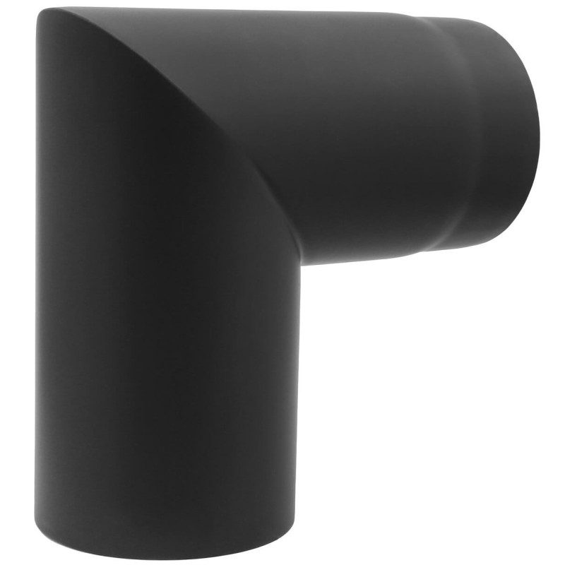 kolano kominowe 180 mm 90 stopni szlifowane KS/90 premium