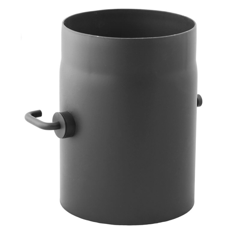 Szyber kominowy 150 mm z blokadą i krótką rączką – model SZKB 150