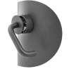 Szyber kominowy szczelny z blokadą 130 mm | SZKBSZ 130 | Krótka rączka