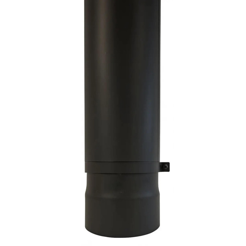 Rura teleskopowa czarna 160 mm RT…/2×1000-CZ2 do kominka i pieca na drewno, stosowanie wewnątrz