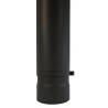 Rura teleskopowa czarna 130 mm RT…/2×500-CZ2 do kominka i pieca na drewno, stosowanie wewnątrz