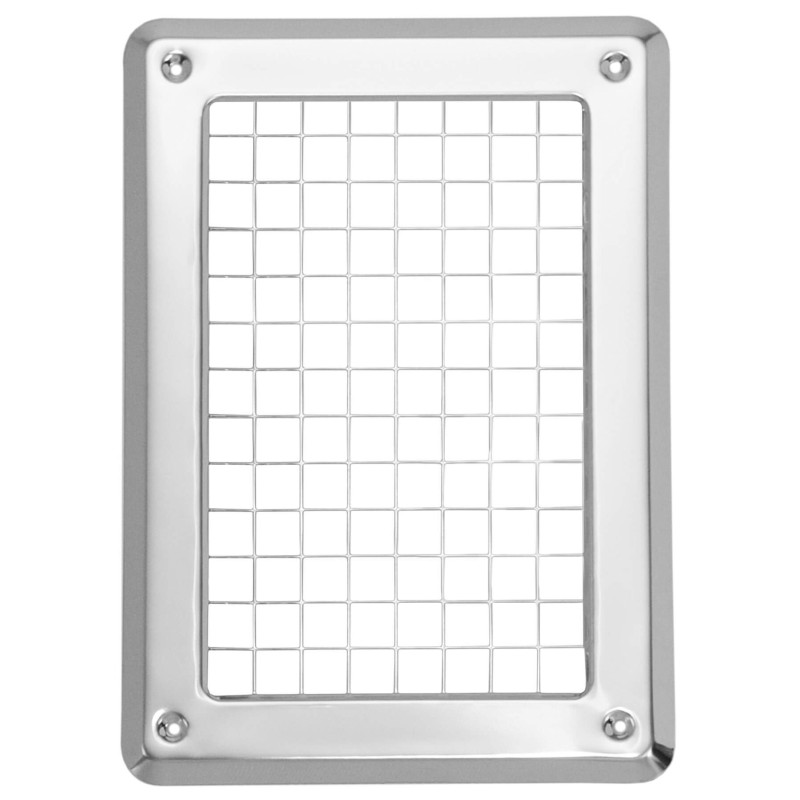 Kratka kominowa K14K-CH inox 1.4301 – osłona wylotu bocznego komina