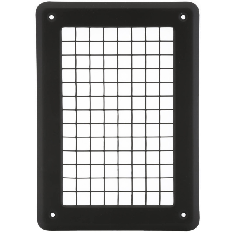 Kratka kominowa K2K-ML-CZ czarna 1.4301 – osłona wylotu bocznego komina