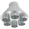 Skrzynka rozdzielcza SRDS150/6×100 OC – wlot 150, 6 wylotów 100 spiro