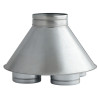 Skrzynka rozdzielcza SRDS300/5×160 OC – wlot 300, 5 wylotów 160 spiro