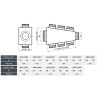 SRRS 125/6×100 – Skrzynka rozprężno-rozdzielcza SPIRO HVAC