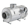 Kompleksowy zestaw nawiewny BANANeco3-II z bypassem i zaworem zwrotnym do kominka.