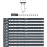 Daszek wywietrznikowy WDAC250-OC-R | Ø250mm | System Rozbieralny Darco