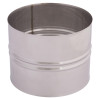 Złączka mufowa / mufa Ø140 mm DN140 1.4404 0,6 mm | max 450°C | nie stosować na ekogroszek