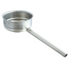 Miska kominowa z odprowadzeniem kondensatu DN125 Ø125 mm stal kwasoodporna 1.4404 odpływ fi 18 mm