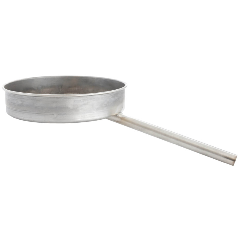 Miska kominowa z odprowadzeniem kondensatu DN180 Ø180 mm stal kwasoodporna 1.4404 odpływ fi 18 mm
