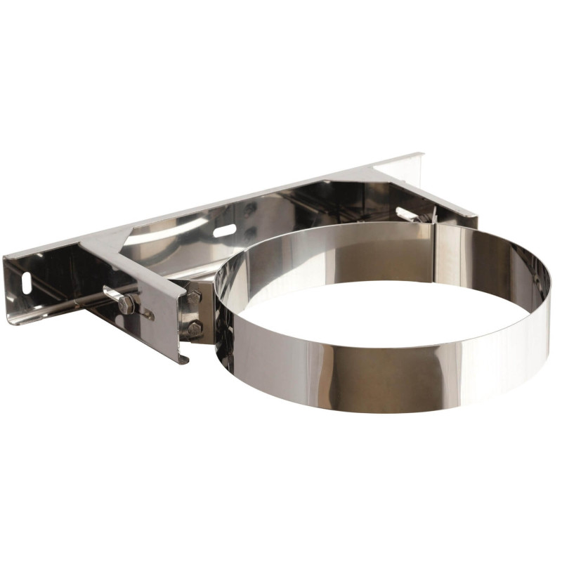 Obejma mocująca kominowa OMD-II Ø325 mm – stal kwasoodporna, regulacja 50–150 mm