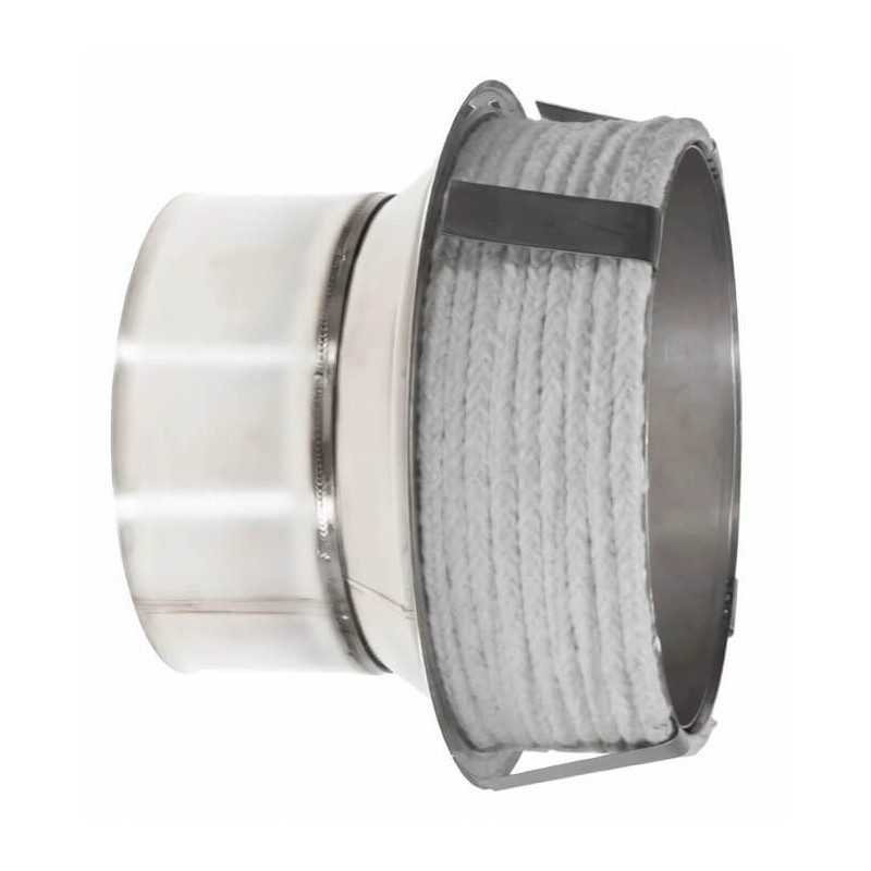 Wkładka do kominów ceramicznych WKC+200/200-Ż8 stal 1.4828 0,8 mm żaroodporna 600°C inox