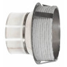 Wkładka do kominów ceramicznych WKC+200/200-Ż8 stal 1.4828 0,8 mm żaroodporna 600°C inox