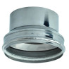 Złączka przejściowa DN 180 mm do trójnika ceramicznego ze sznurem ceramicznym – stal żaroodporna 1.4828