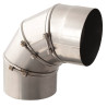 kolano nastawne bez rewizji 180 mm 1.4404 0,6 mm kwasoodporne 4 segmenty z opaskami regulowane
