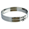 Opaska zaciskowa nierdzewna 1.4301 260 mm 0,6 mm 600°C – wzmocniona