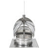 Podstawa kwadratowa ze stali kwasoodpornej nasady Rotowent Dragon 180 mm