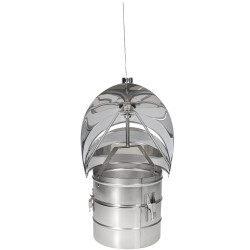 Nasada Rotowent DRAGON 150 mm Podstawa Rurowa Otwierana widok łożyska