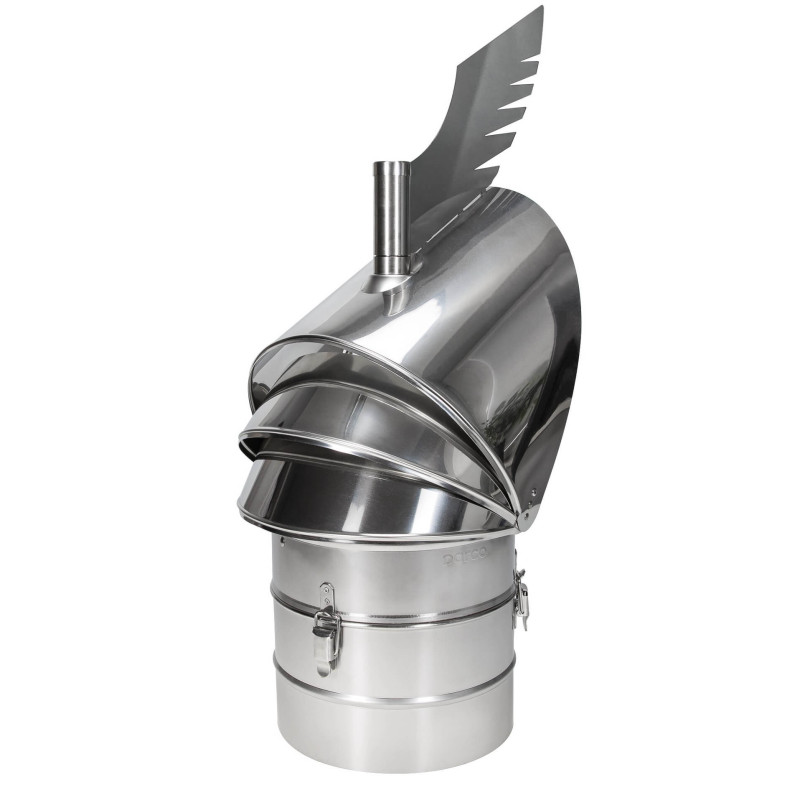 Nasada Rotowent DRAGON 180 mm Podstawa Rurowa Otwierana B