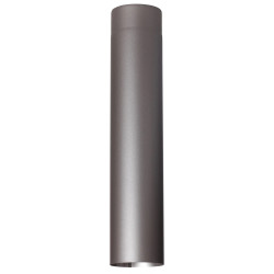 Rura stalowa ⌀100 mm, 1 m, T400, blacha DC01, farba Senotherm, do piecyków na drewno, brykiet, węgiel, pellet