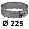 Opaska zaciskowa ocynk szerokość 74 mm